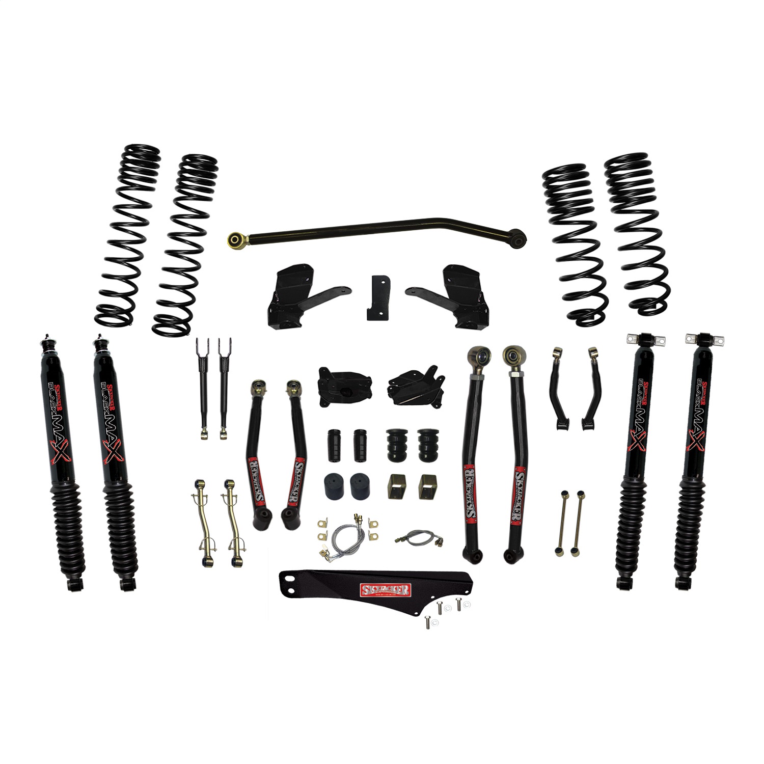 JK70LKLT-SXB Front and Rear Suspension Lift Kit, Lift Amount: 7 in. Front/7 in. Rear