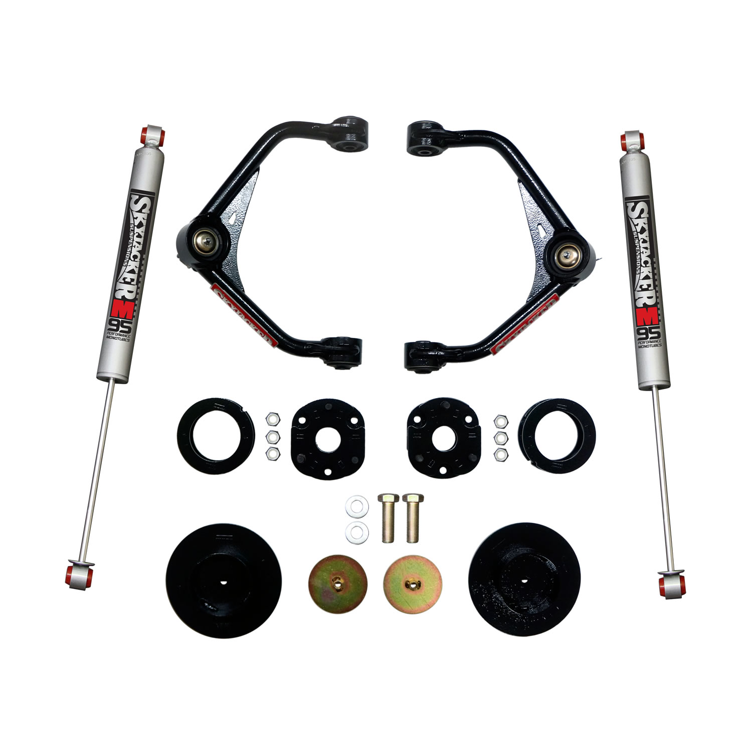 3.000 In. Upper Control Arm Lift Kit with M9500 Shocks for 2012-2018 RAM 1500