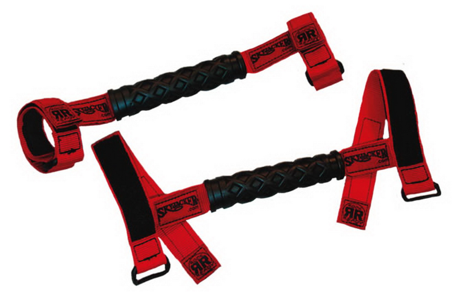 Rock Ready Grab Handles for 1-3/4 to 2" Bars Red