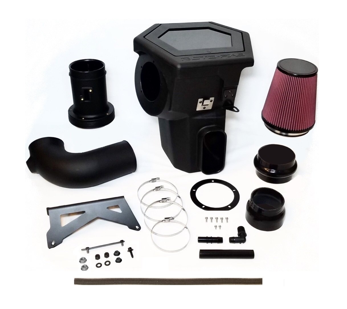 Cold Air Intake Kit Fits Select Chevy Tahoe AT4 5.3L, Oiled Air Filter