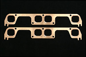 Pro Copper Exhaust Gaskets Small Block Chevy with spread-port cylinder heads
