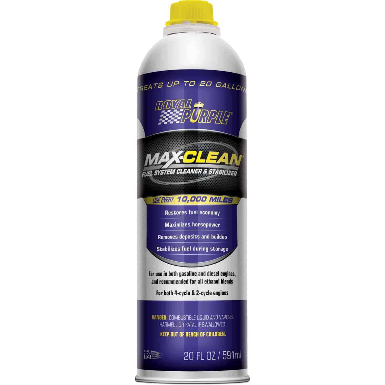 Max-Clean Fuel System Treatment (6) 20oz Bottles