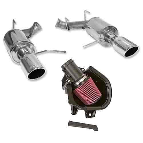 Cold Air Intake & Exhaust Kit 2011-2014 Mustang GT 5.0L Includes: