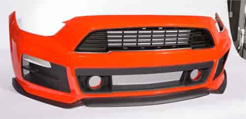 2015+ Mustang Complete ROUSH Front Fascia Kit - Competition Orange CY