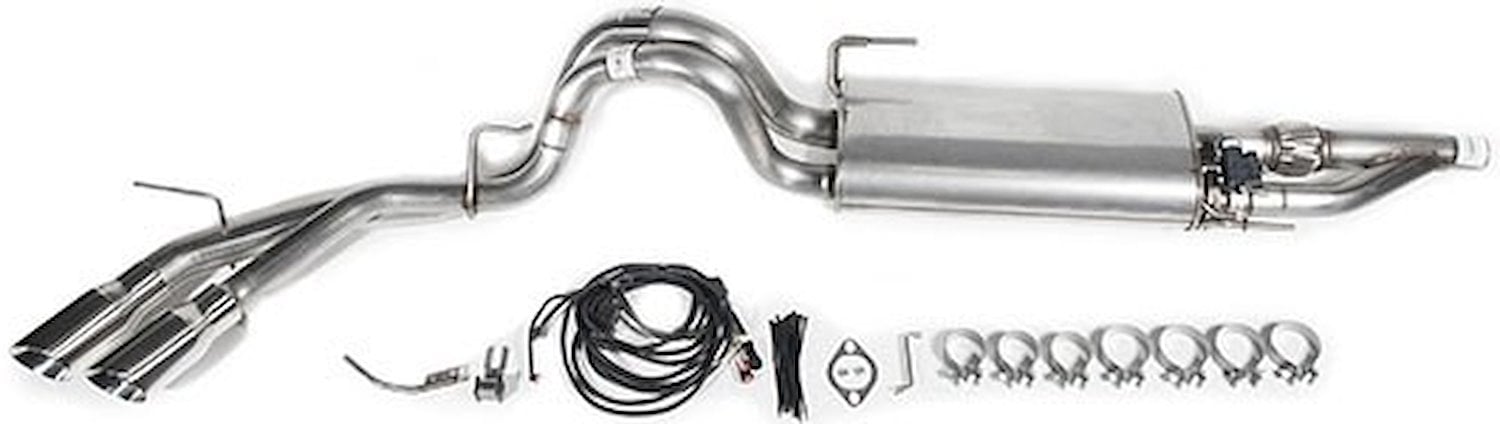 Active Cat-Back Exhaust System 2015-2019 F-150 (Non-Raptor) with 5.0L, 3.3L Ti-VCT, or 3.5L/2.7L Ecoboost