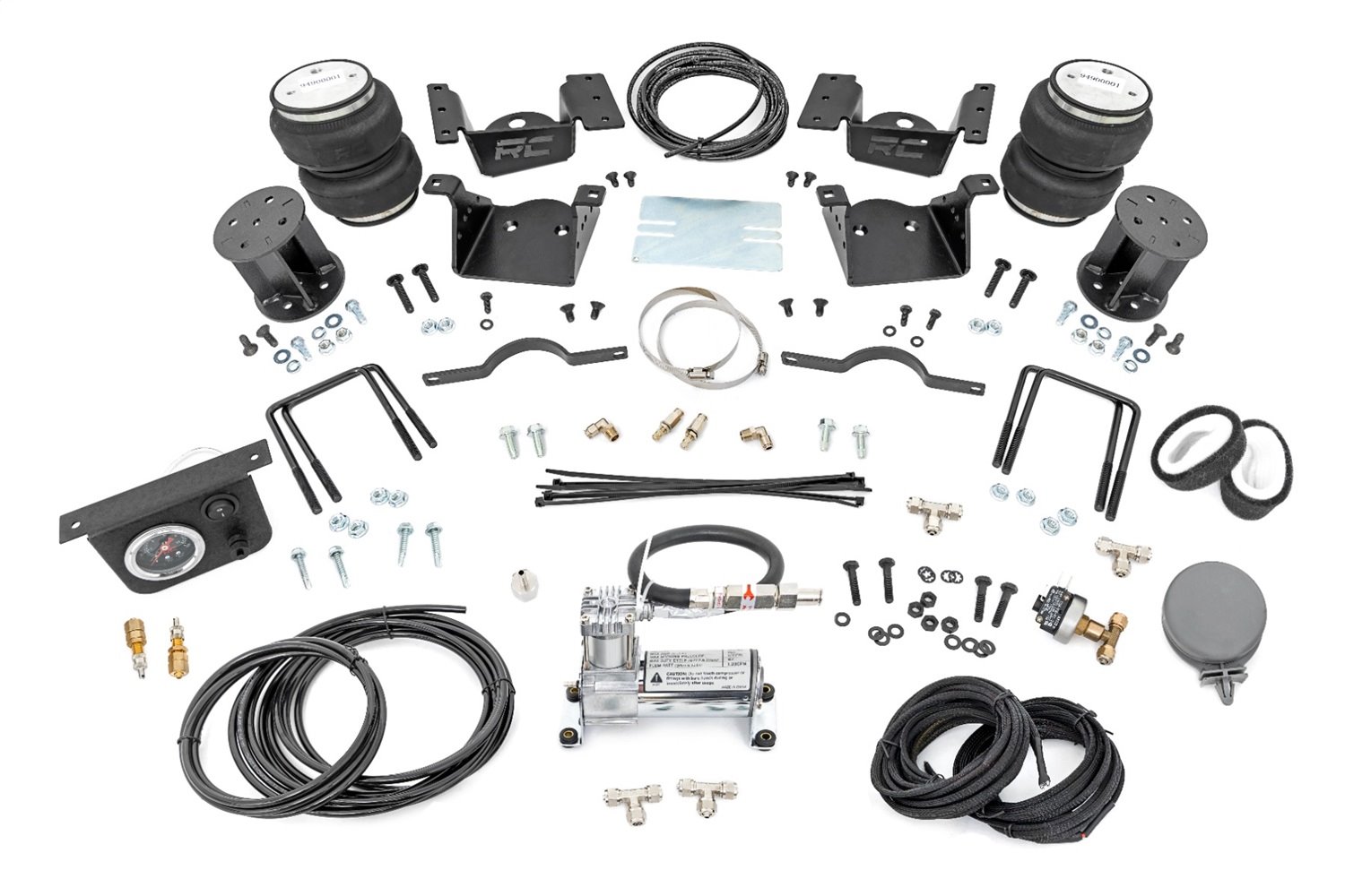 100074C Air Spring Kit w/compressor, 7.5 in. Lift