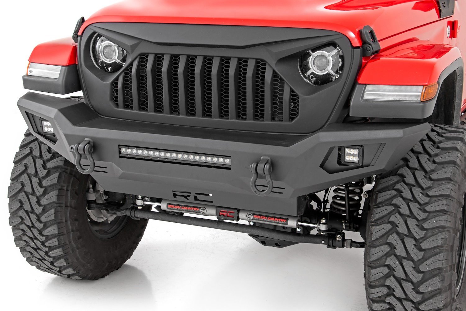 10635 Front Bumper, Skid Plate, Fits Select Jeep Gladiator JT /Wrangler JK (07-18)/Wrangler JL
