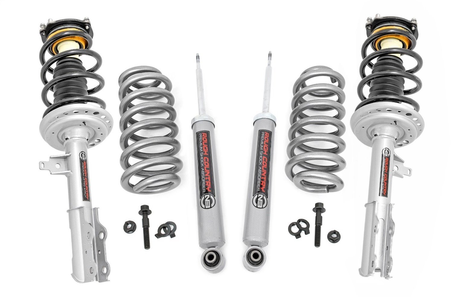 110031A 1.5 in. Lift Kit, N3 Front Struts, Fits Select GMC Acadia 2WD/4WD