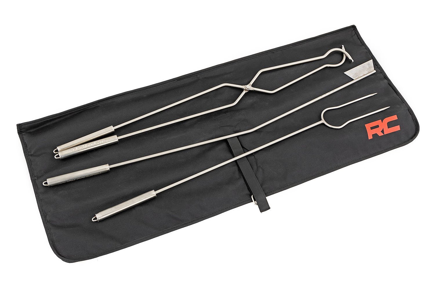 117516 Fire Pit Accessory Kit; Tongs; Fire Stoker; Roasting Fork; Carry Bag;