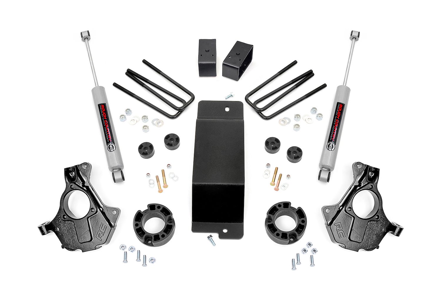 12430 3.5in GM Suspension Lift, Knuckle Kit (14-18 1500 PU 4WD, Cast Steel)