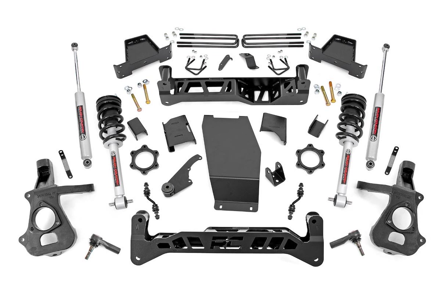 17432 7in GM Susp Lift Kit, Lifted Struts