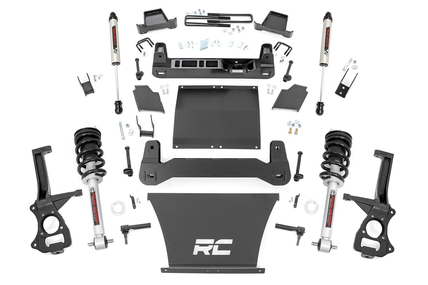 21771 6in Suspension Lift Kit, Lifted Struts and V2 (19-20 Chevy 1500 PU 4WD/2WD)