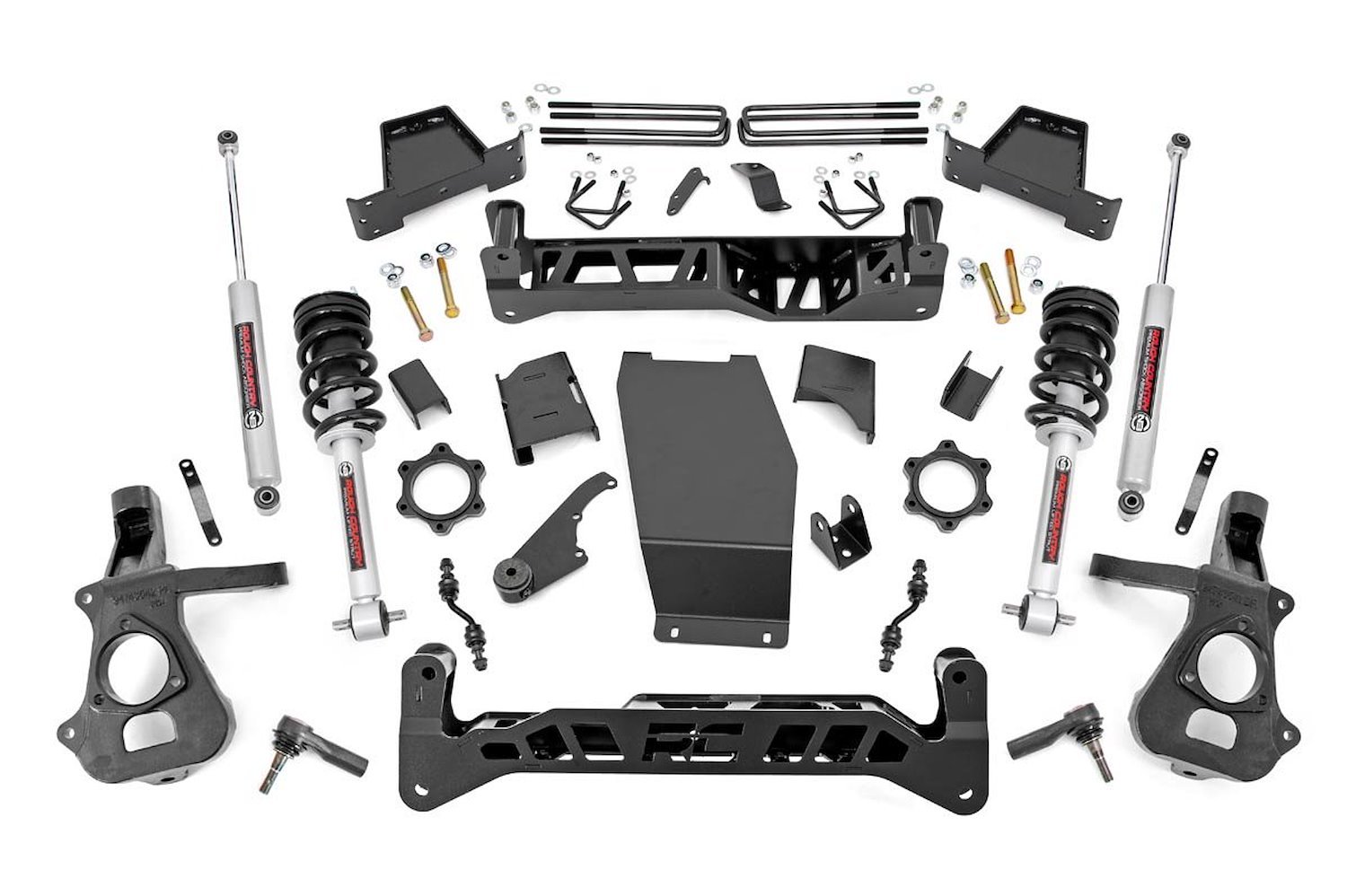 22833 7in GM Suspension Lift Kit, Lifted Struts
