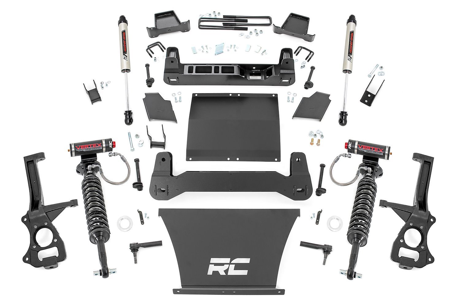 27557 4in GM Suspension Lift Kit, Vertex and V2 (1500 Trailboss / AT4 PU 4WD)
