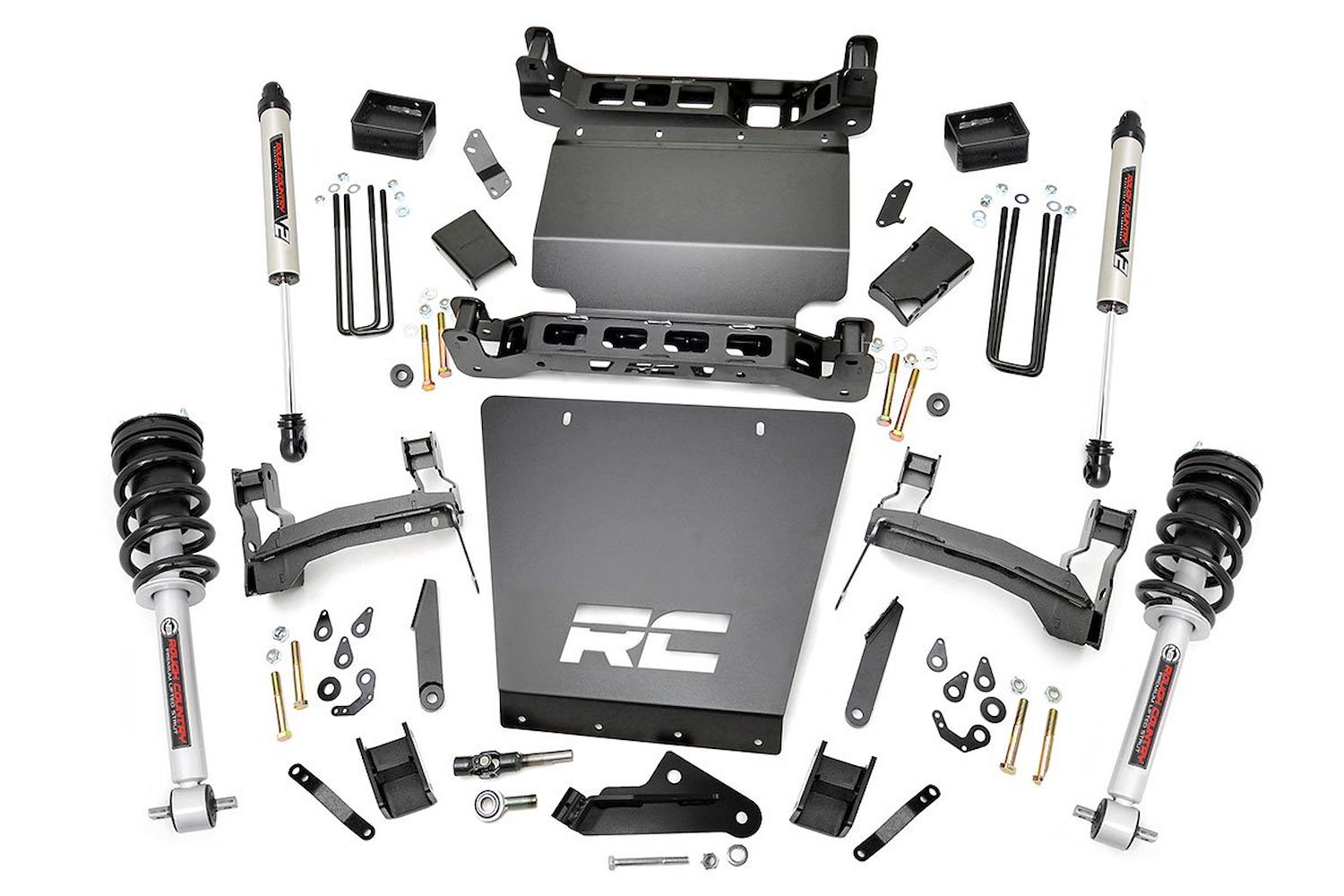 29171 5in GM Suspension Lift Kit w/N3 Struts and V2 Shocks (14-18 1500 PU 4WD)
