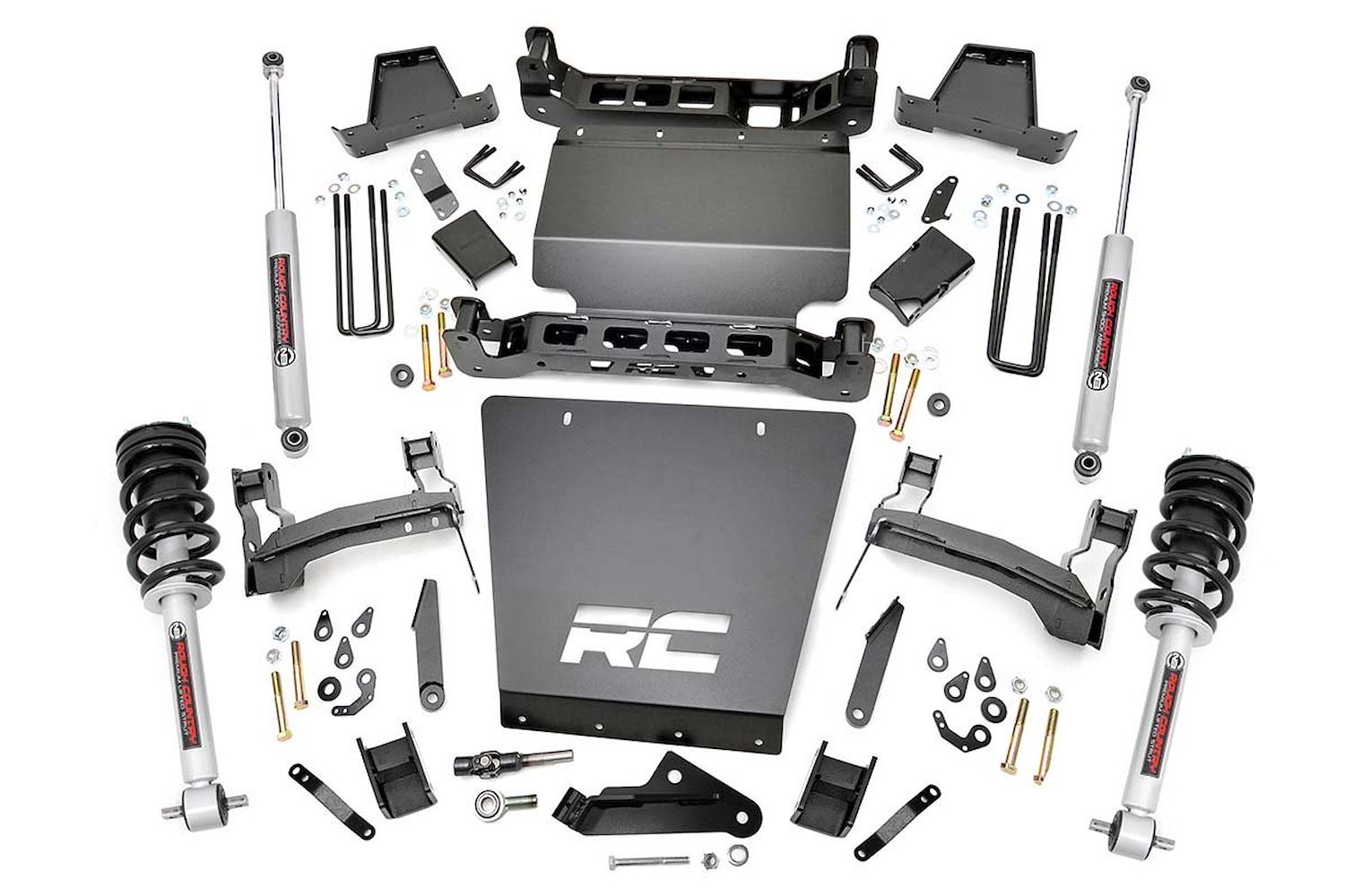 29833 7in GM Suspension Lift Kit, Lifted Struts