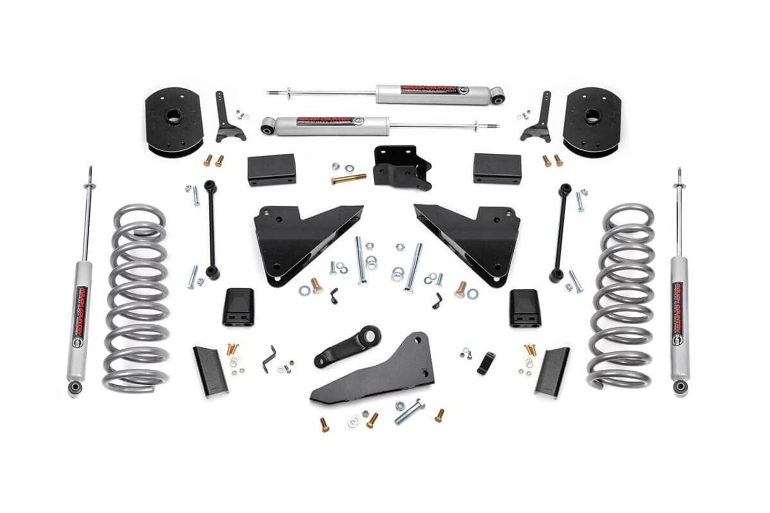 36420 5-inch Radius Arm Drop Coil Spring Suspension Lift Kit (Gasoline Engine Models)