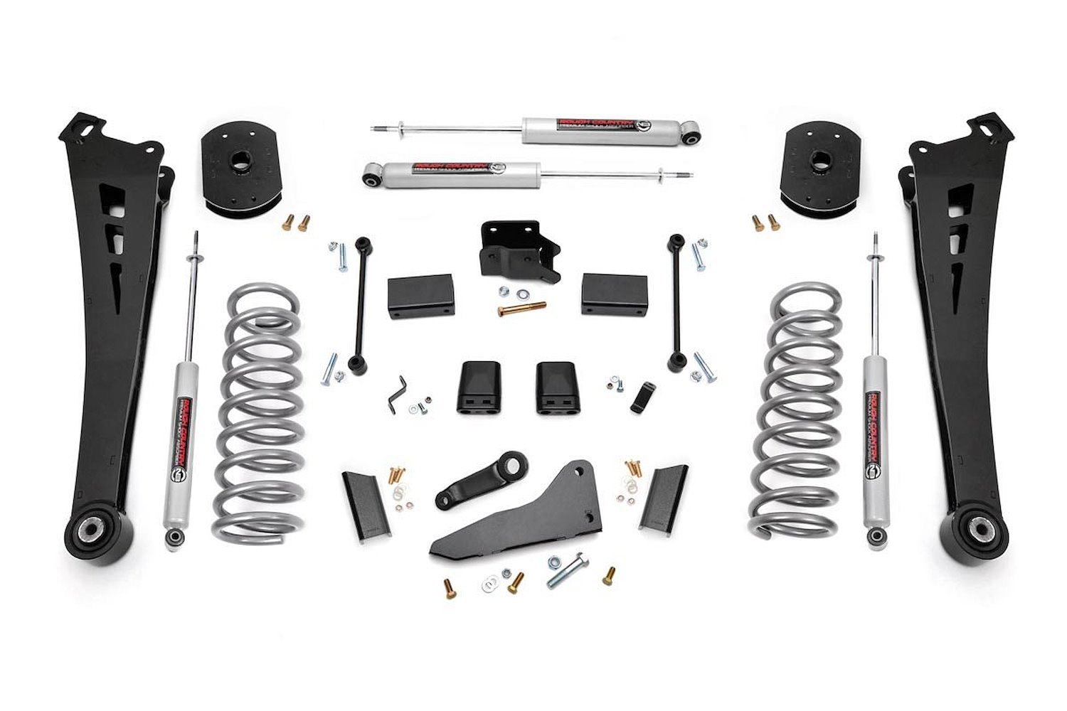 39830 4.5in Dodge Susp Lft Kt, Coil Sprng, Rad Arms (14-18 Ram Pwrwgn 2500 4WD, Gas)
