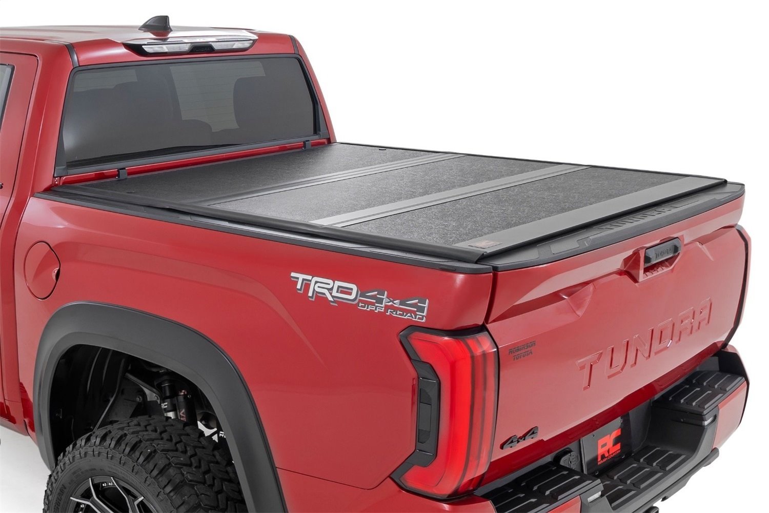 47514551A Hard Tri-Fold Tonneau Bed Cover; Low Profile; For Models w/Cargo Management;
