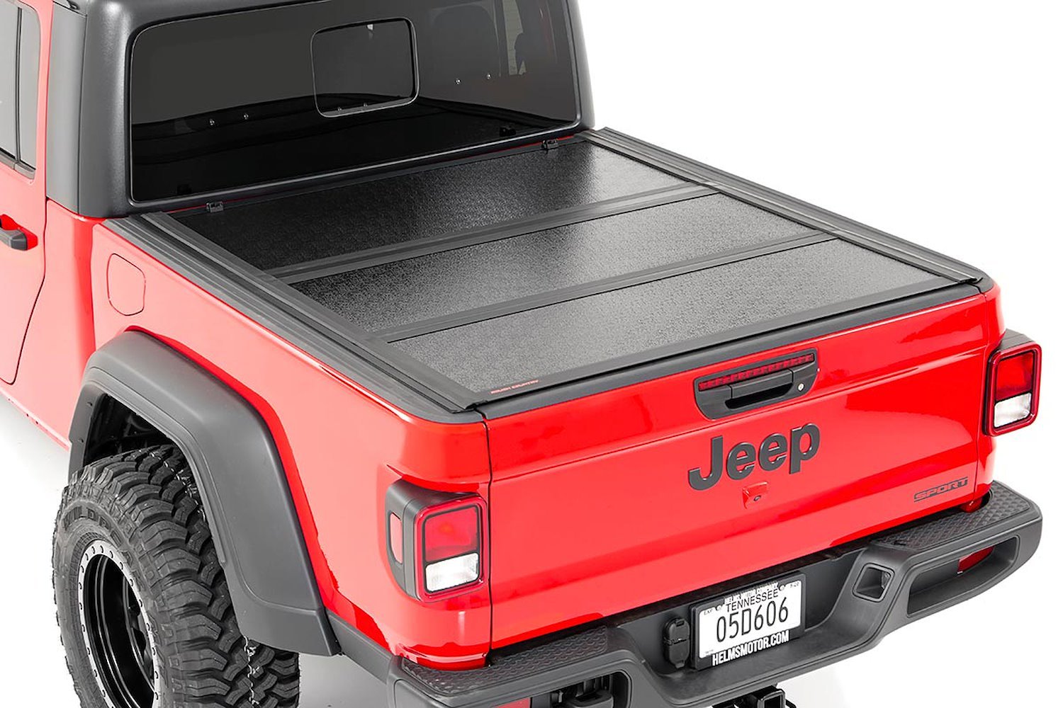 47620500 Jeep Low Profile Hard Tri-Fold Tonneau Cover (2020 Gladiator, 5' Bed)