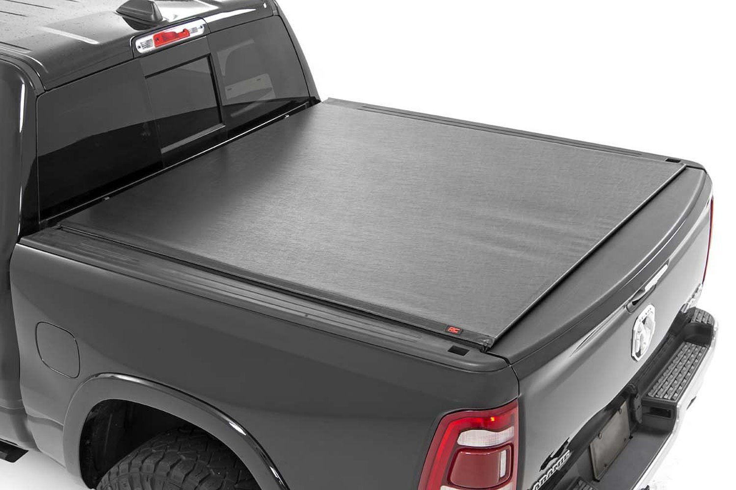 48319640 Soft Roll Up Bed Cover, 6'4" Bed, No Rambox, Fits Select Ram 1500 (09-18)/2500