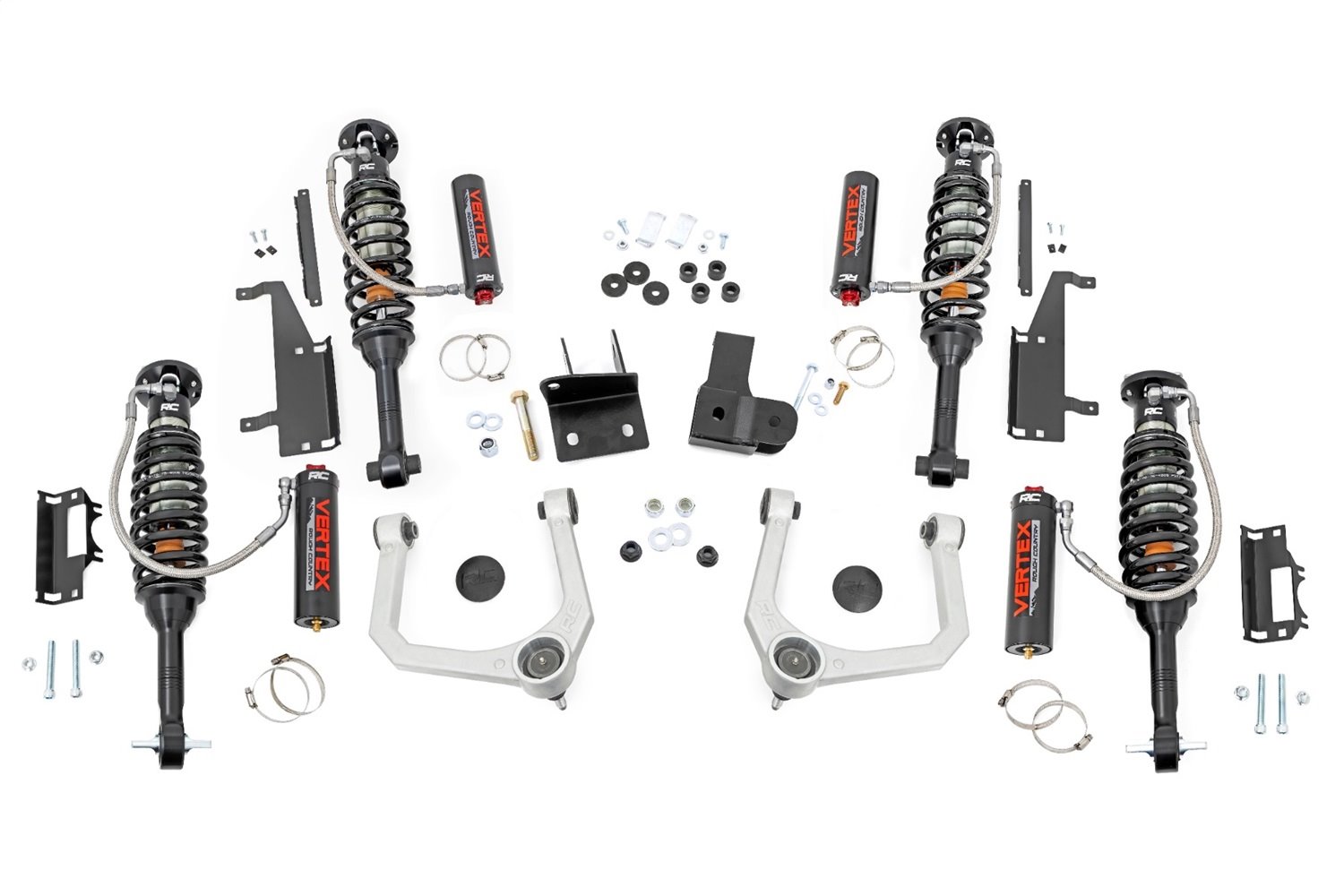 51527 Suspension Lift Kit; 3.5 in. Lift; Incl. Vertex Coilovers;