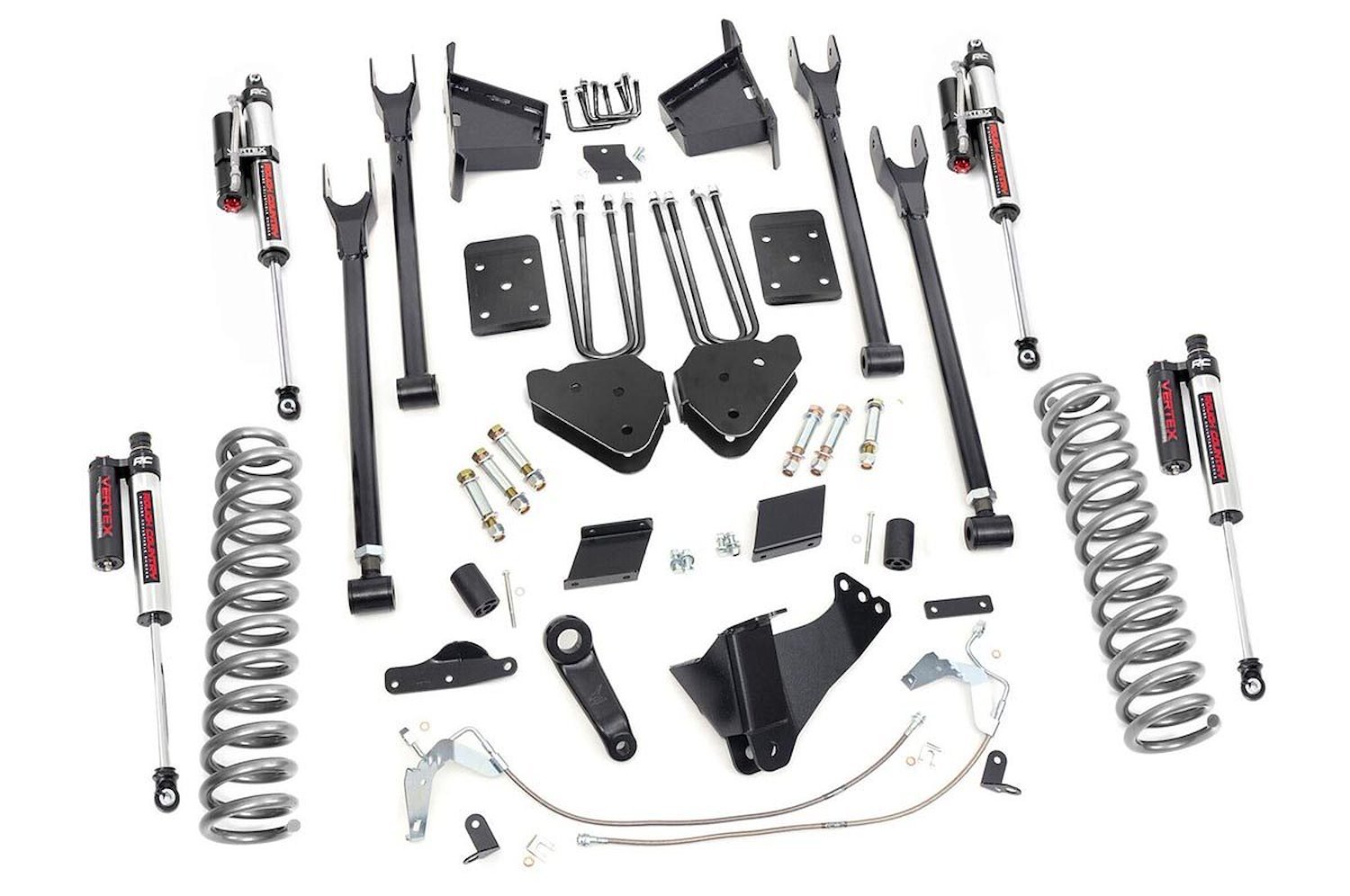 52750 6in Ford 4-Link Suspension Lift Kit, Vertex (15-16 F-250 4WD, No Overloads)