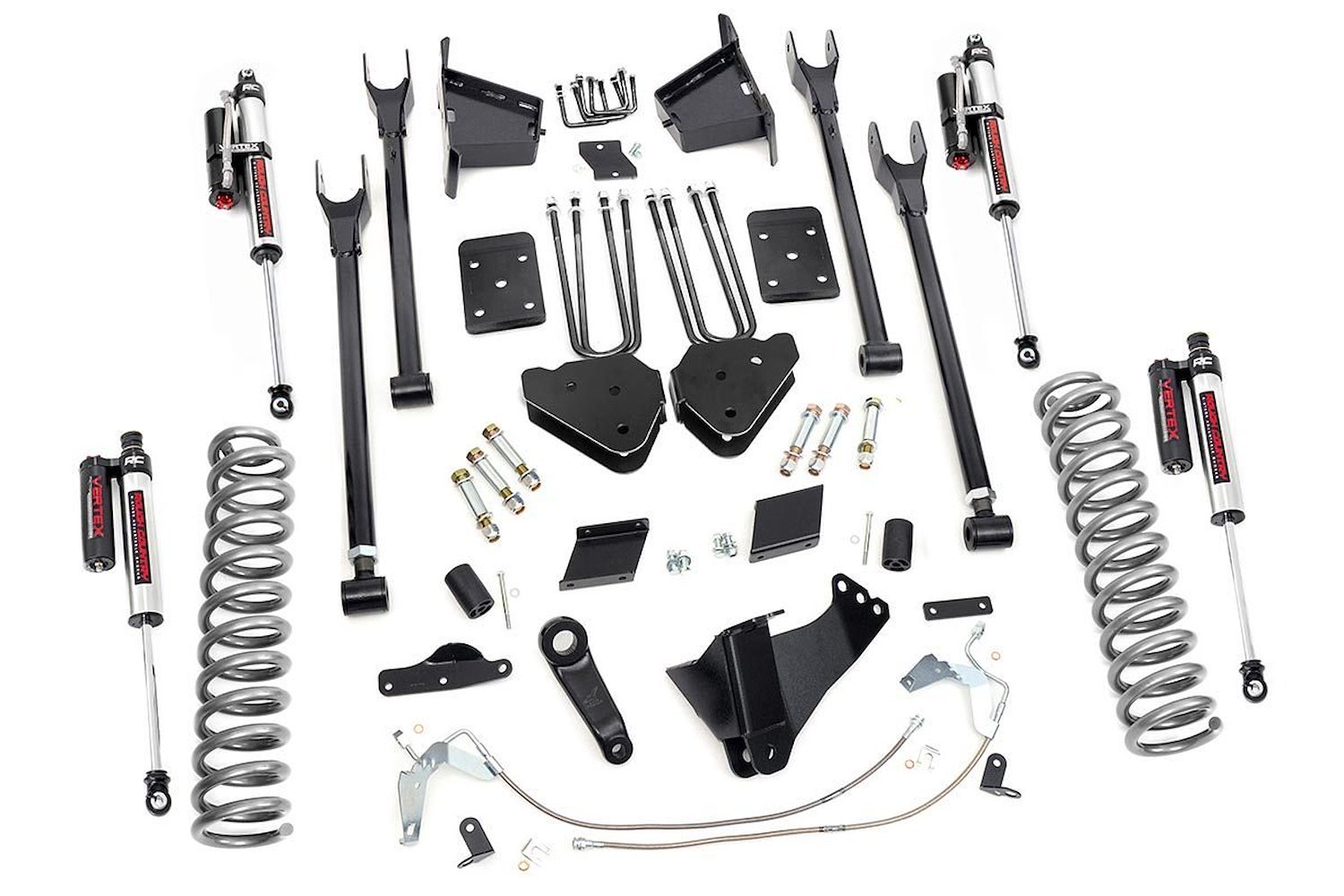 53250 6in Ford 4-Link Suspension Lift Kit, Vertex (11-14 F-250 4WD, No Overloads)