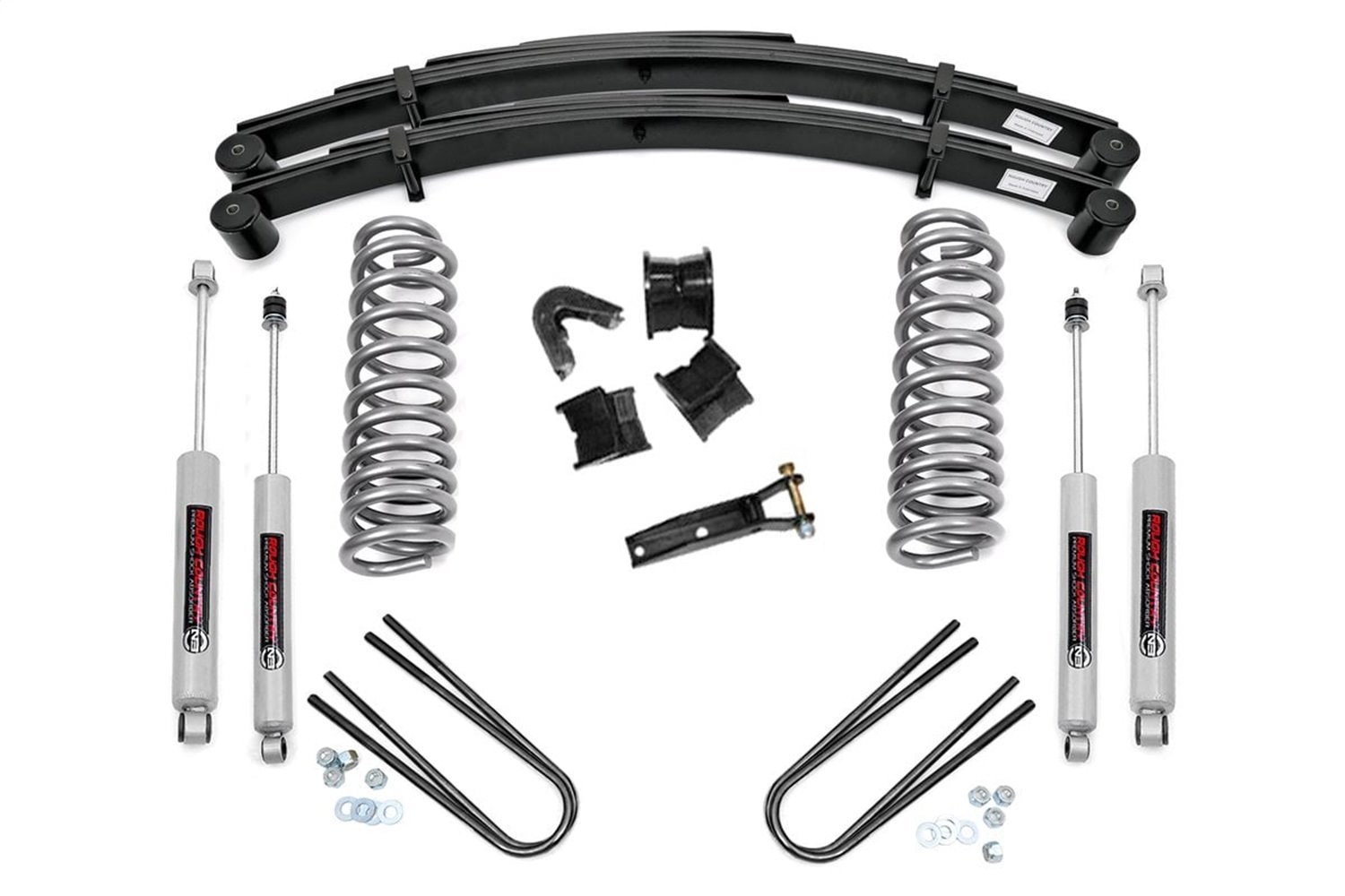 535.20 4 in. Lift Kit, Rear Springs, Ford Bronco 4WD (1978-1979)
