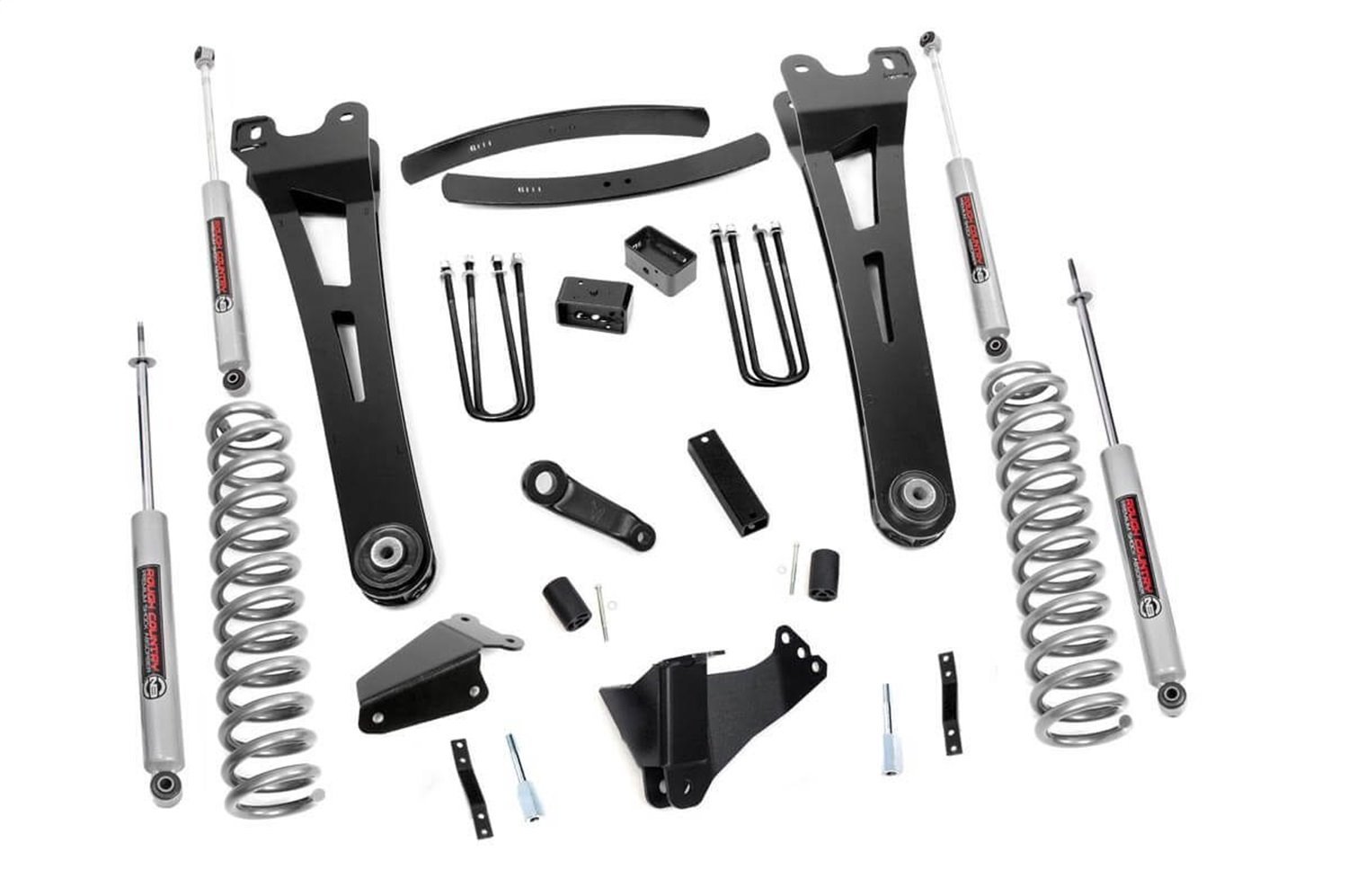 537.20 6 in. Lift Kit, Gas, Radius Arm, Ford Super Duty 4WD (05-07)
