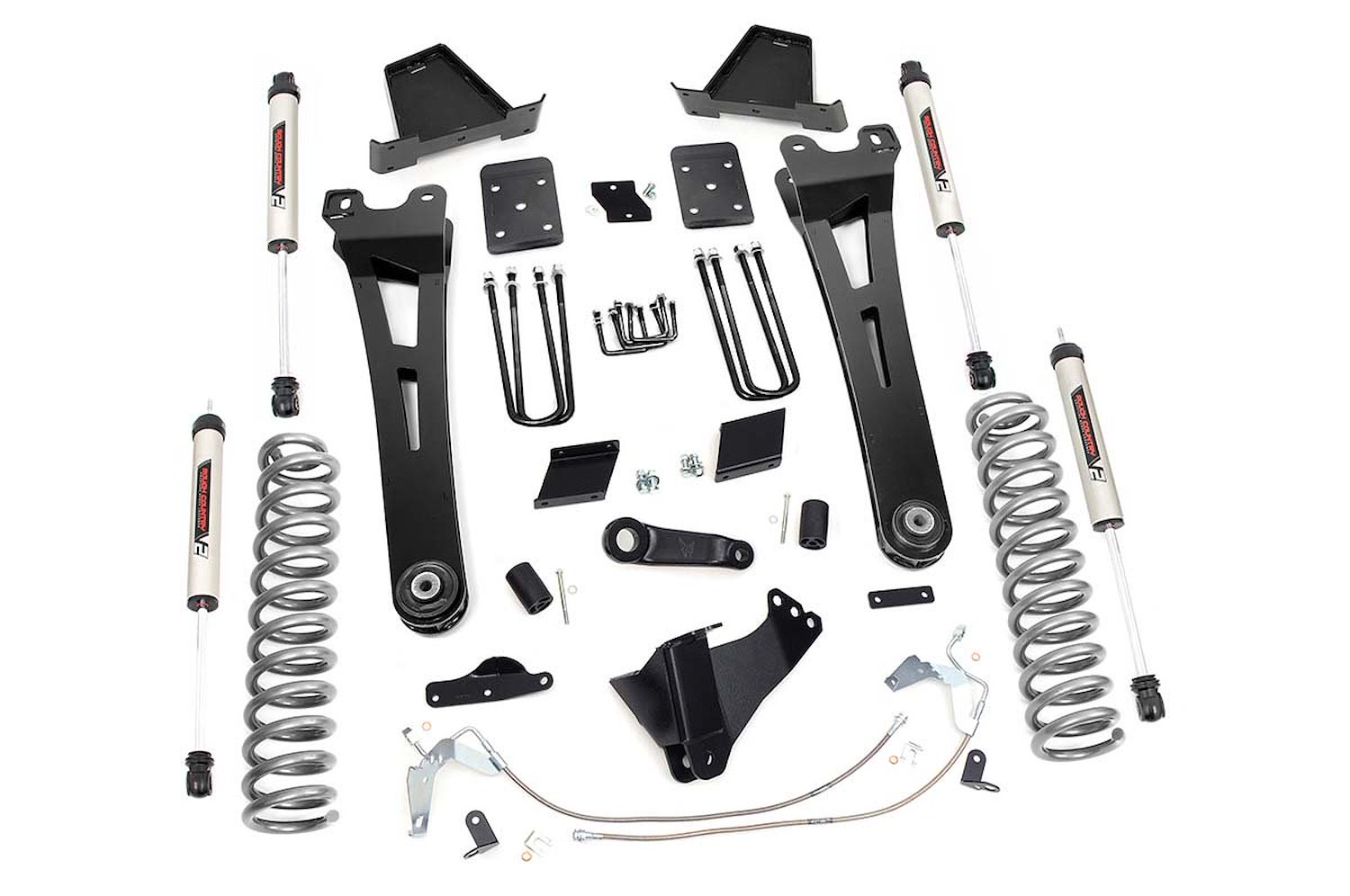 54270 6in Ford Radius Arm Suspension Lift Kit w/ V2 Shocks (15-16 F-250)