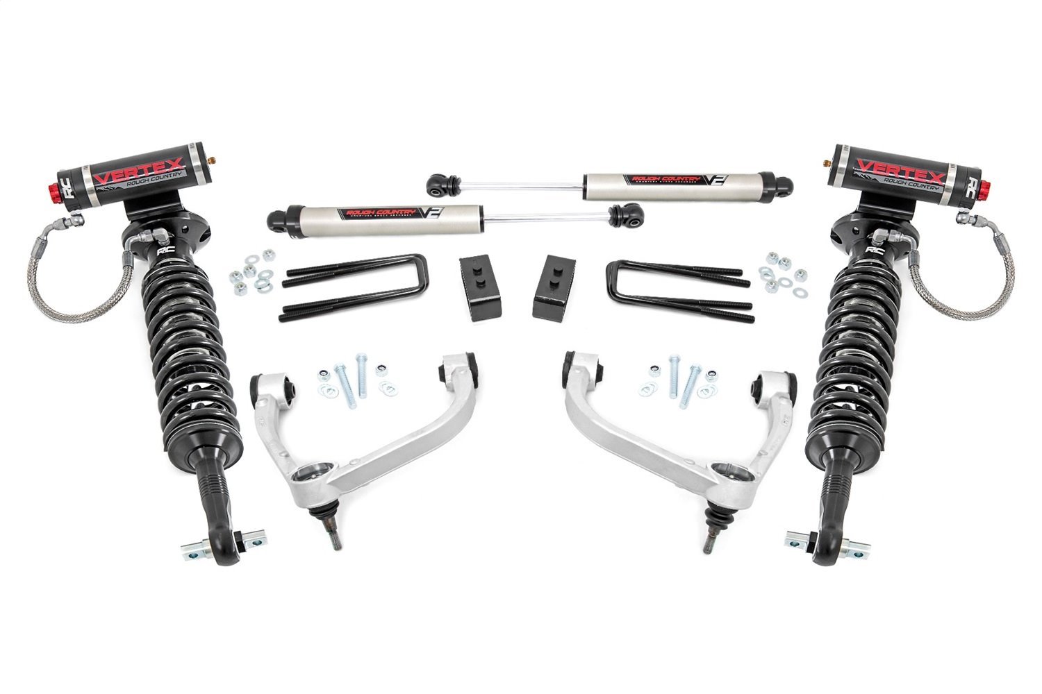 54557 3in Ford Bolt-On Arm Lift Kit w/ Vertex and V2 (14-20 F-150 4WD)