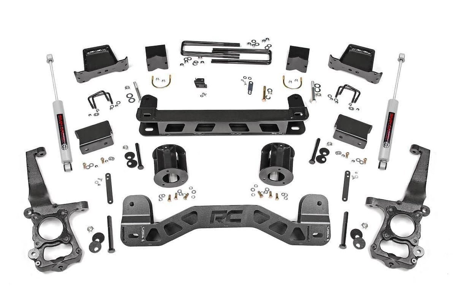 55330 6in Ford Suspension Lift Kit w/N3 Shocks (15-20 F-150 2WD)