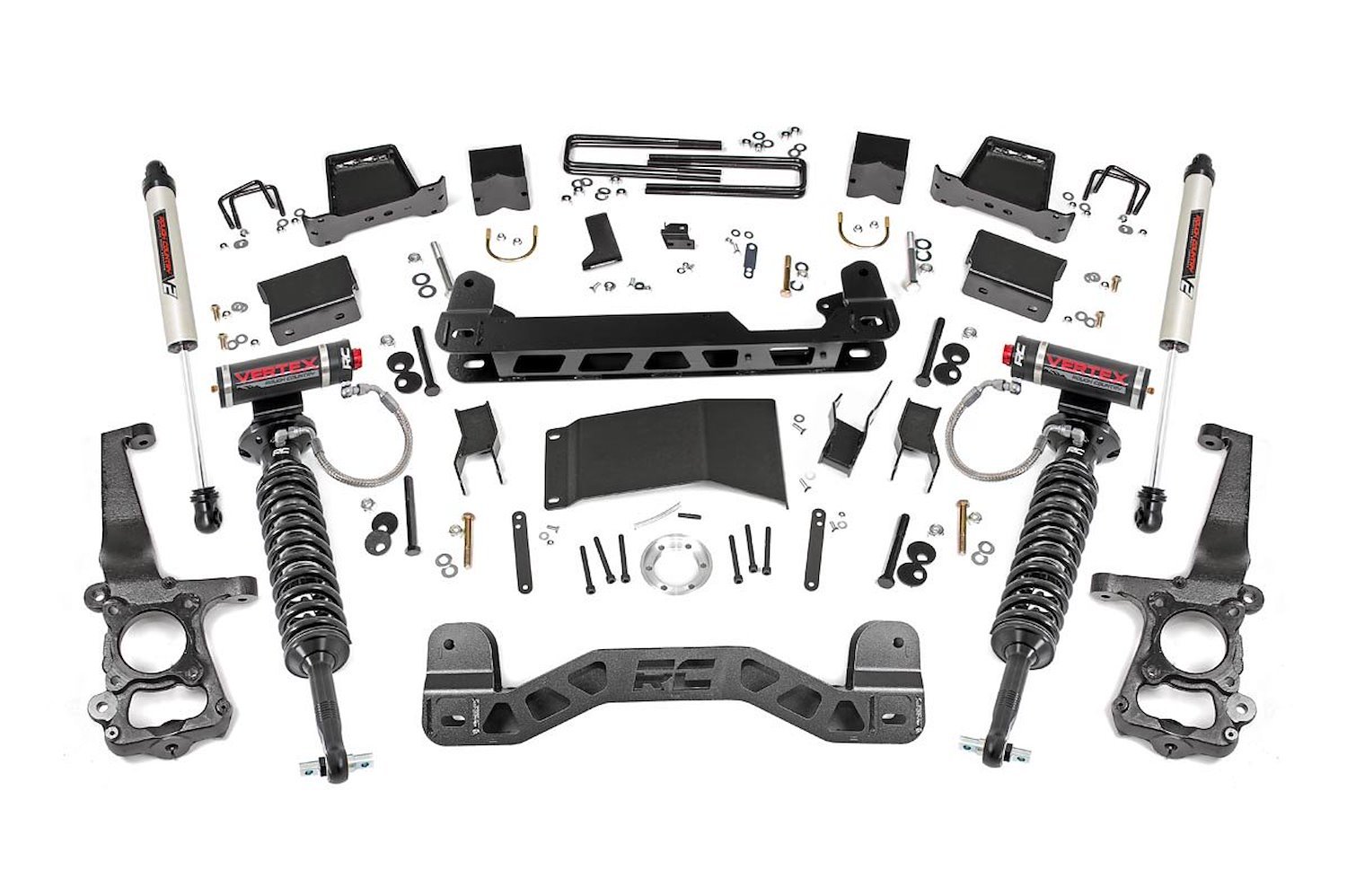 55757 6in Ford Suspension Lift Kit, Vertex and V2 (15-20 F-150 4WD)
