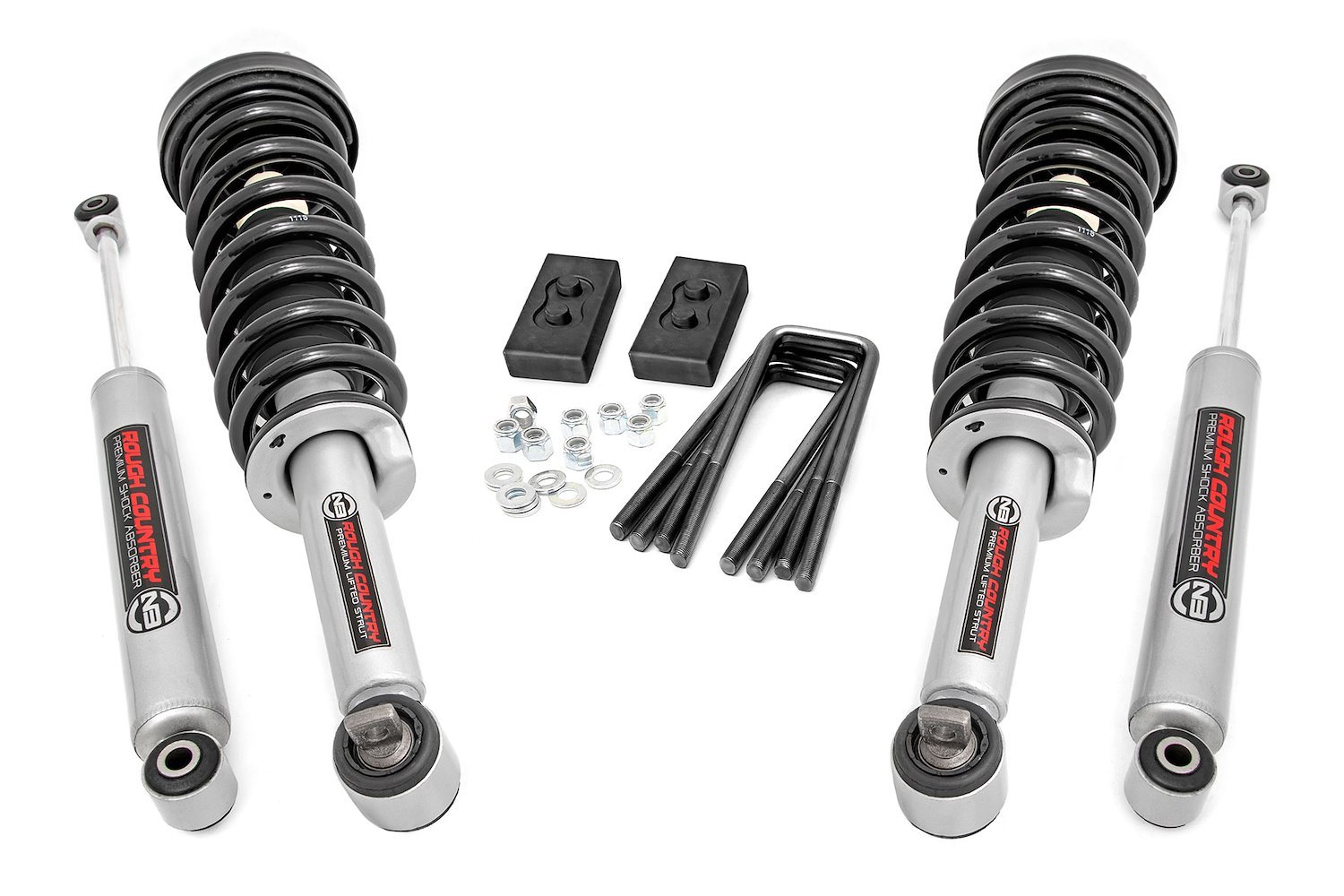 57131 2in Ford Leveling Kit w/N3 Struts and Shocks (2021 F-150)