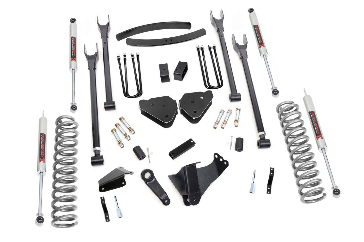 57840 6 in. Lift Kit, Gas, 4 Link, M1, Ford Super Duty 4WD (05-07)