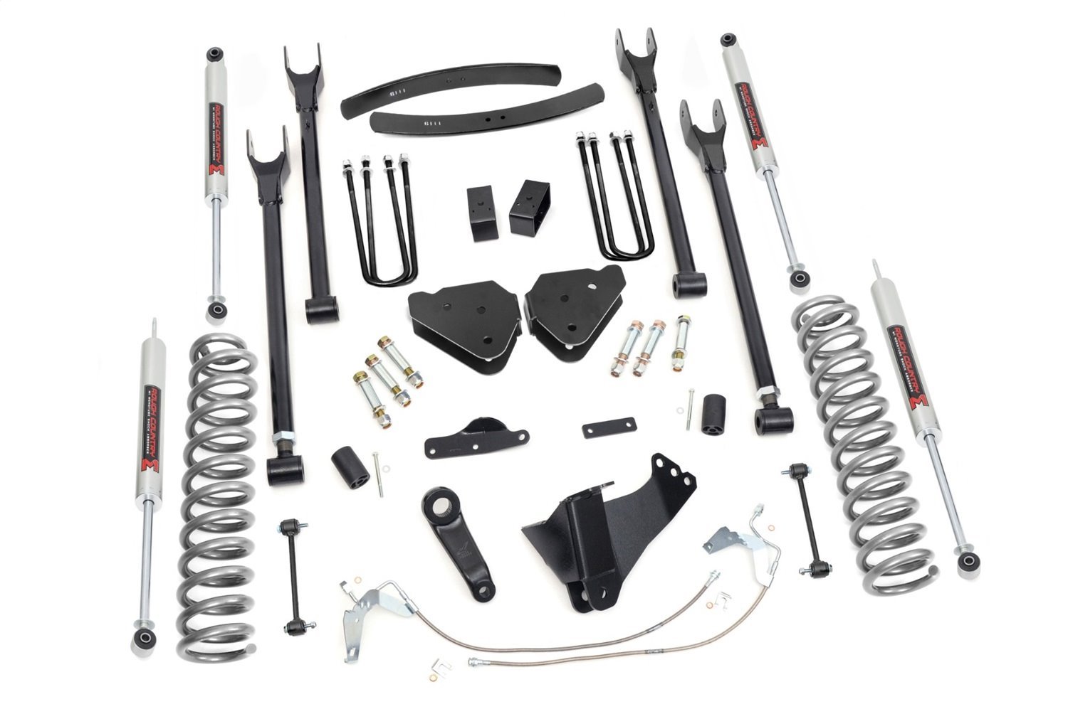 58840 6 in. Lift Kit, Gas, 4 Link, M1, Ford Super Duty 4WD (08-10)