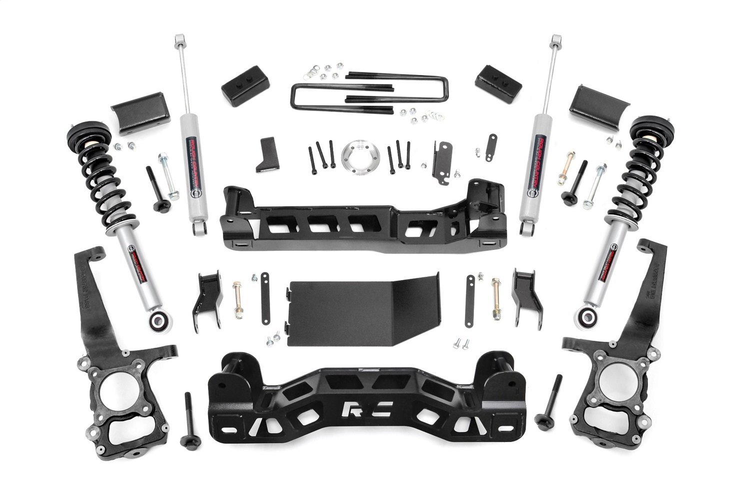 59931 4in Ford Suspension Lift Kit, Lifted N3 Struts (09-10 F-150 4WD)