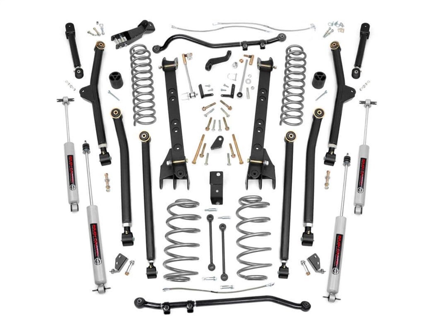 63122 6-inch X-Series Long Arm Suspension Lift System