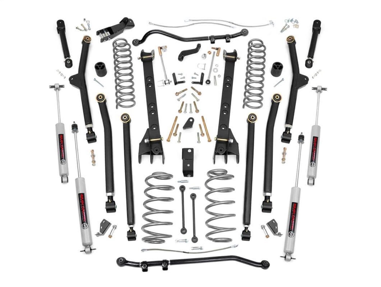 63830 4-inch X-Series Long Arm Suspension Lift System