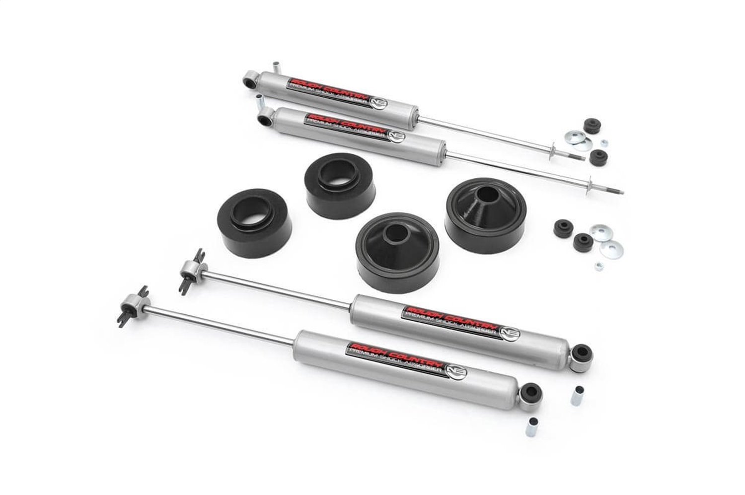 65130 Front and Rear Suspension Lift Kit, Lift Amount: 1.75 in. Front/1.75 in. Rear