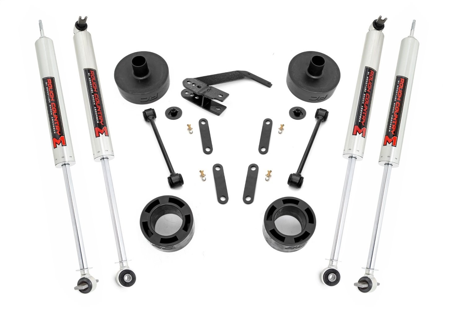 65740 Front and Rear Suspension Lift Kit, Lift Amount: 2.5 in. Front/2.5 in. Rear
