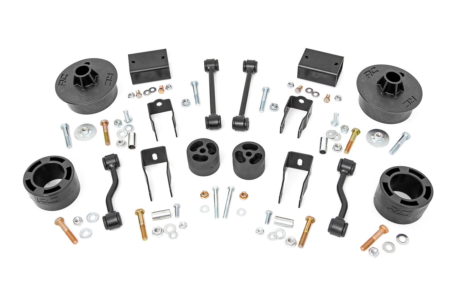 67700 Suspension Lift Kit; 2.5 in. Spacers; Easy Bolt-On Installation;