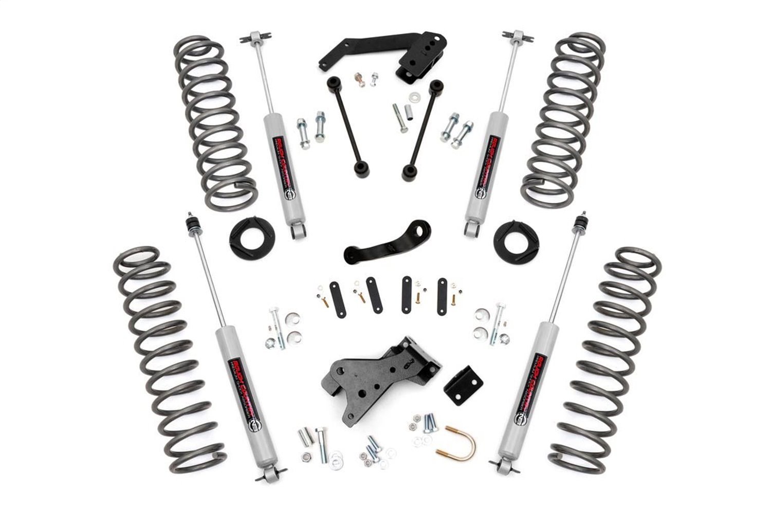 68130 Front and Rear Suspension Lift Kit, Lift Amount: 4 in. Front/4 in. Rear