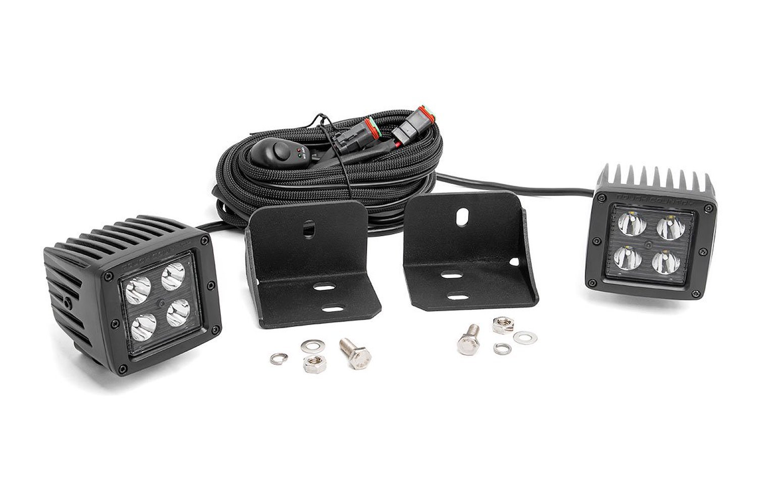 71011 Can-Am Defender Rear Facing 2-inch Black-Series LED