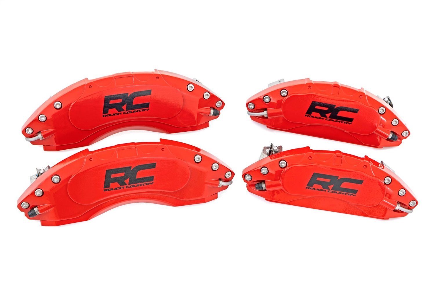71122A Caliper Cover, Red, Elec RR Brakes, Ford Expedition/F-150/Raptor