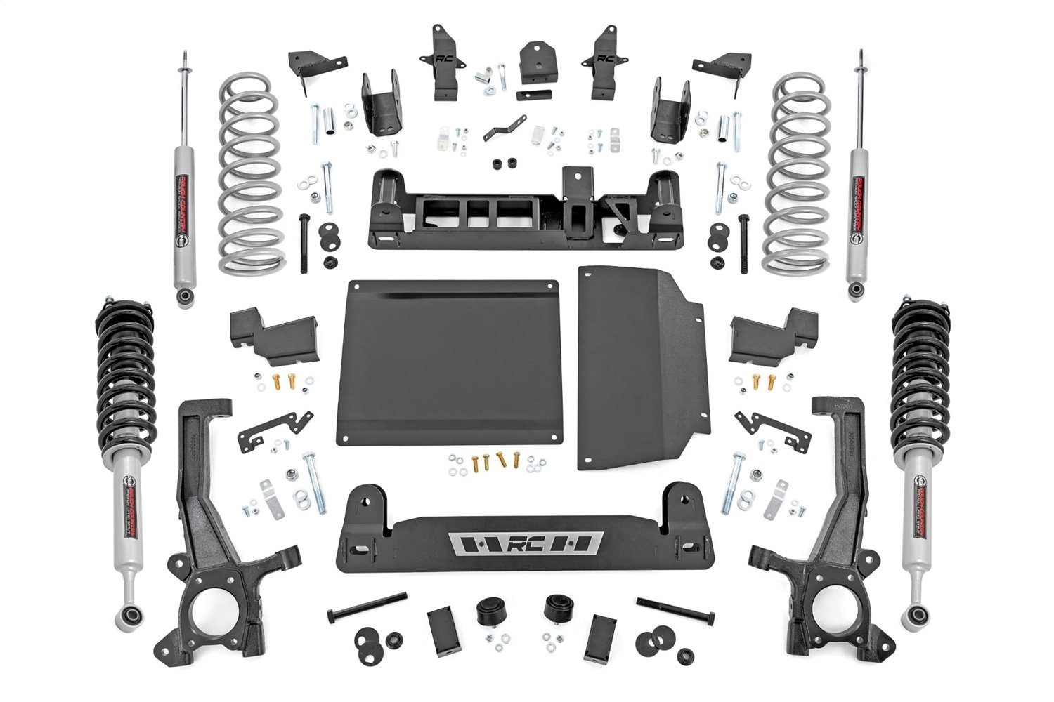 71231 6 in. Lift Kit, N3 Strut, Rear Coil, Fits Select Toyota Tundra 4WD