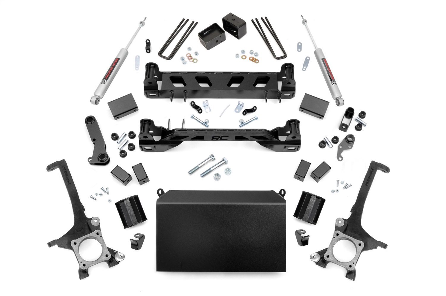 75130 4in Toyota Suspension Lift Kit w/ N3 Shocks (16-20 Tundra 4WD/2WD)