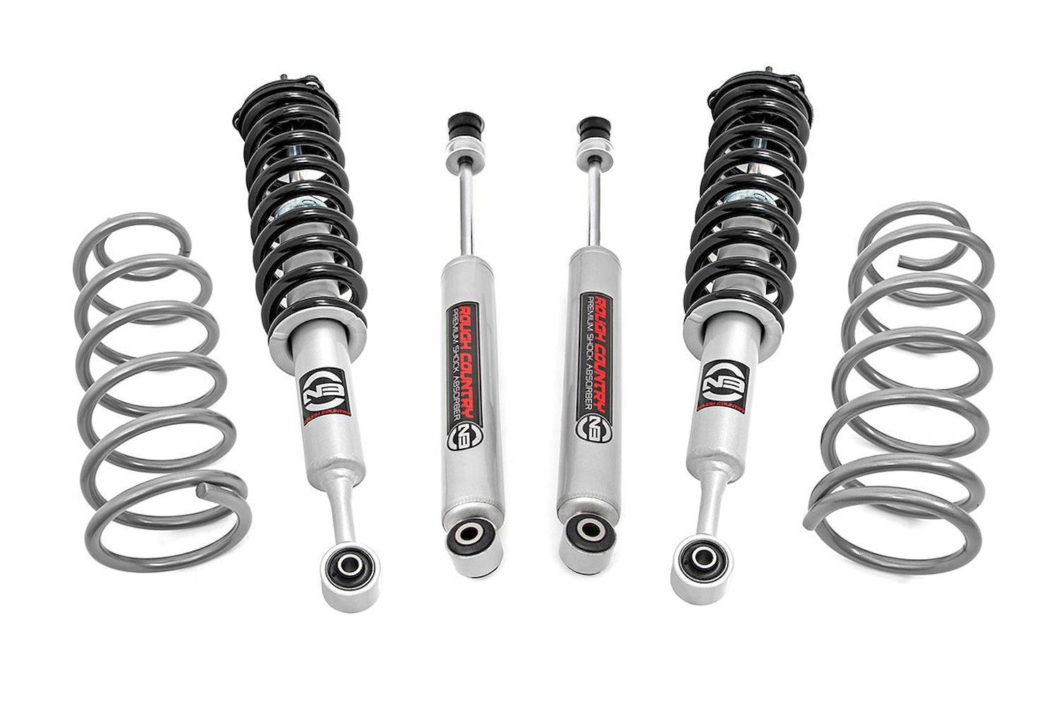 76731 2 in. Lift Kit, RR Coils, N3 Struts, Fits Select Toyota 4Runner 4WD