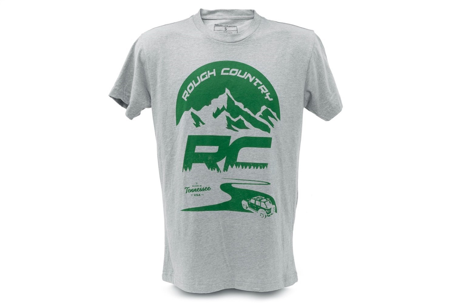 84093LG T-Shirt, RC Mountains, Gray, LG